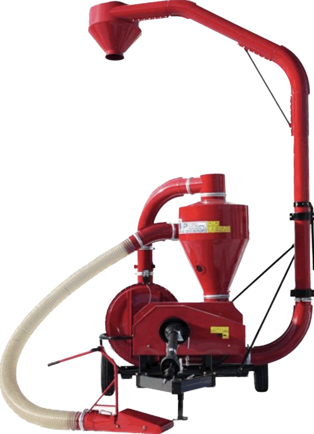 Transportor pneumatic T449/1, actionat la priza tractorului 25tone/ora